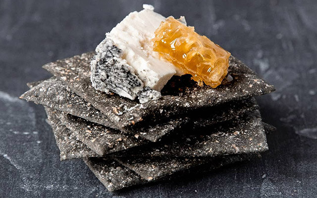 Goat's cheese and honey