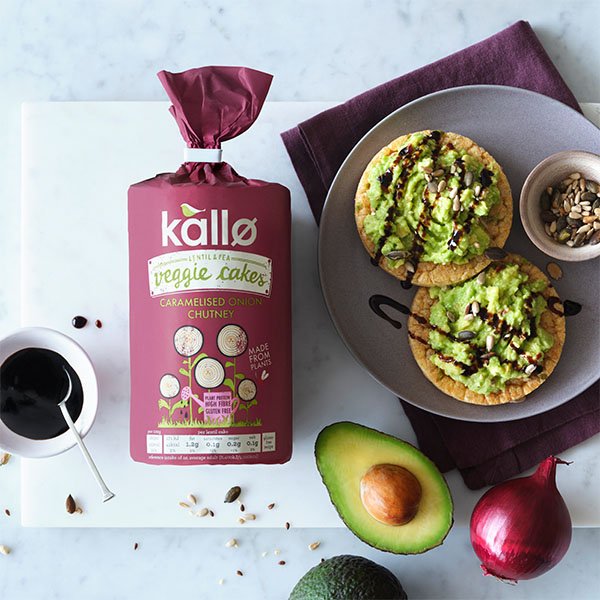 Kallo Veggie Cakes Caramelised Onion