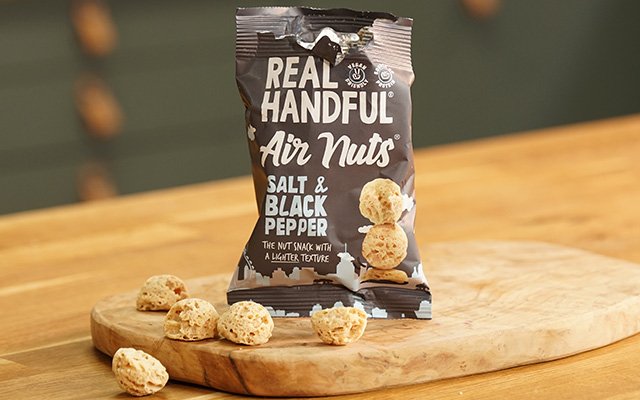 Real Handful Salt & Black Pepper Air Nuts
