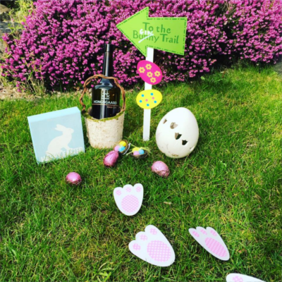 Kongsgaard Easter Bunny themed ginstagram