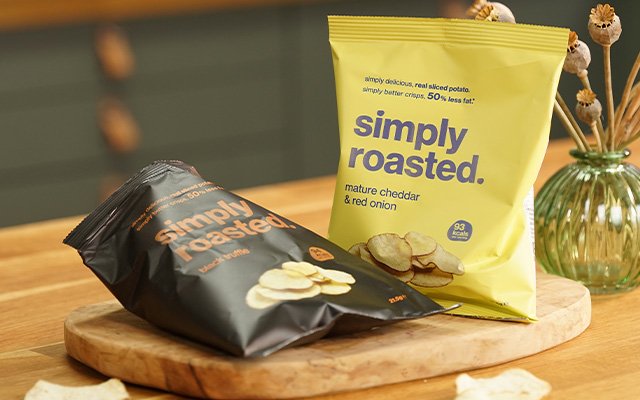 Simply Roasted Crisps Black Pepper