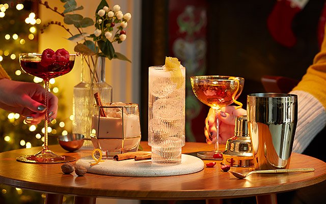 cranberry gin fizz