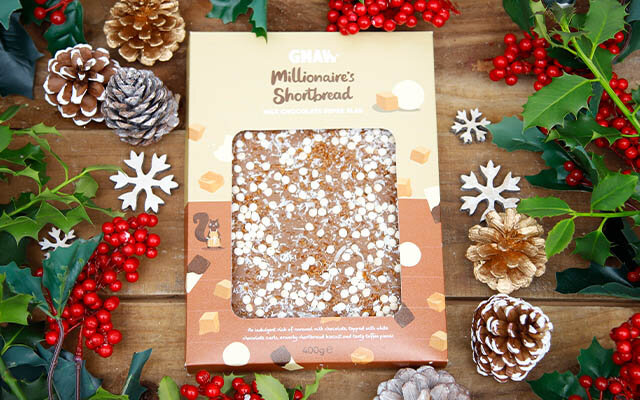 Gnaw’s Millionaire’s Shortbread Milk Chocolate Super Slab