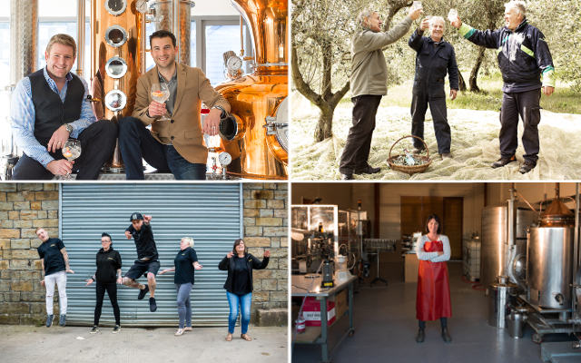 Craft gin club distillers