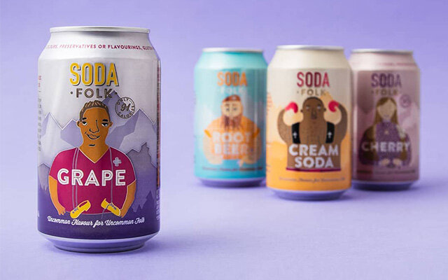 Soda Folk Grape