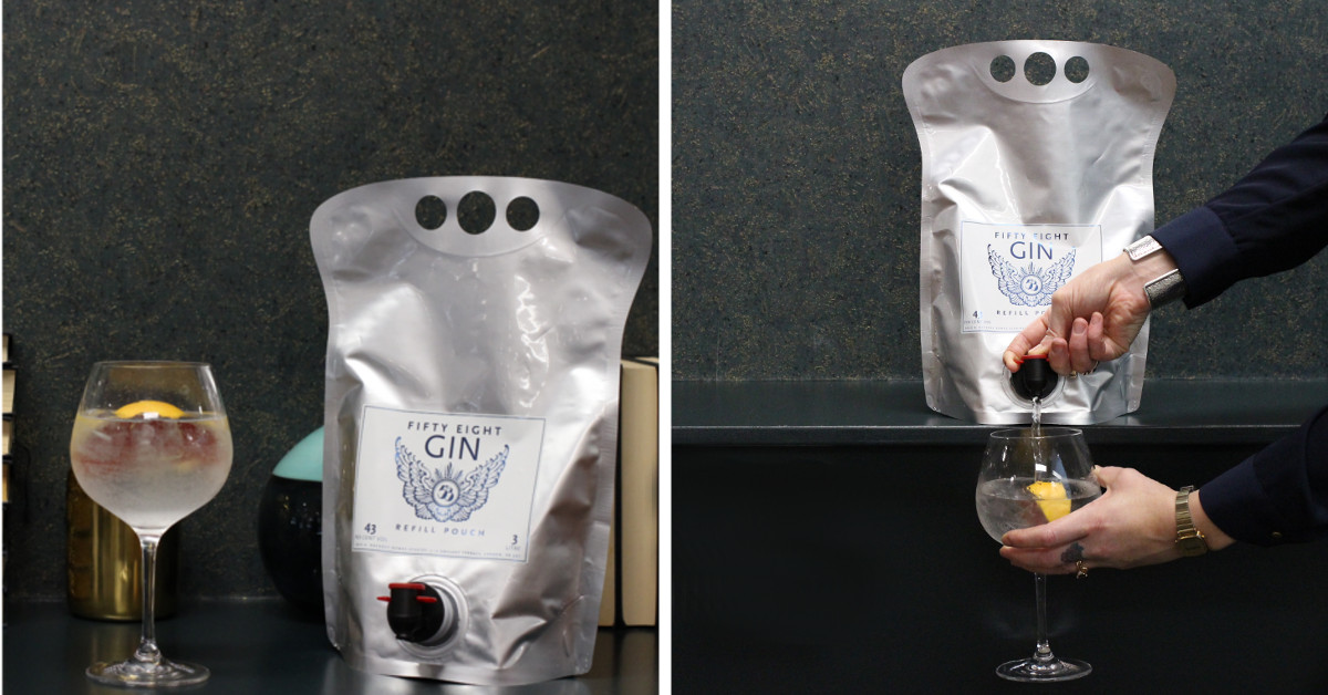 Take your gin on the go with these GINius gin bags! Craft Gin Club