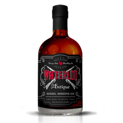 waterloo antique barrel reserve gin
