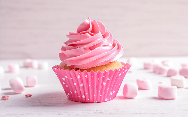 Pink Gin Raspberry and Lemon Cupcakes