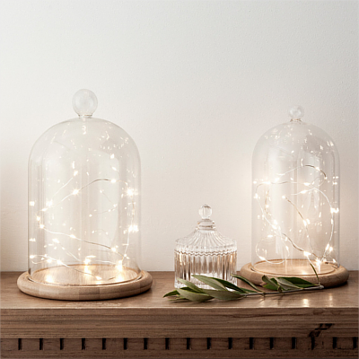 Warm White LED Micro Battery Fairy Lights