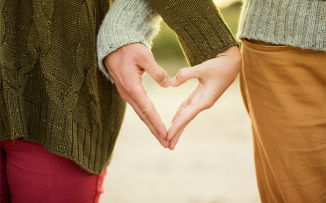 Health holding hands in heart shape