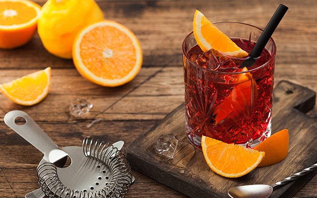 Negroni cocktail