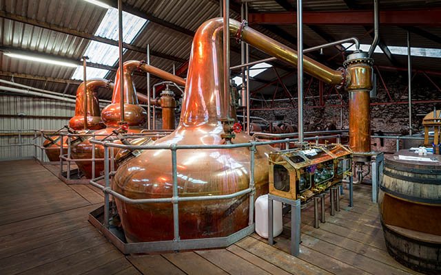 Whiskey distillation