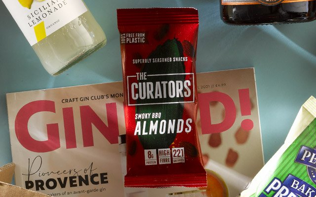 The Curators Smoky BBQ Almonds
