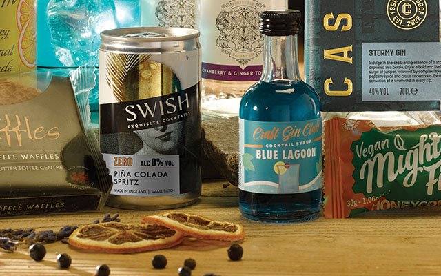 Craft Gin Club January 2024 Cocktail Syrup and Garnishes