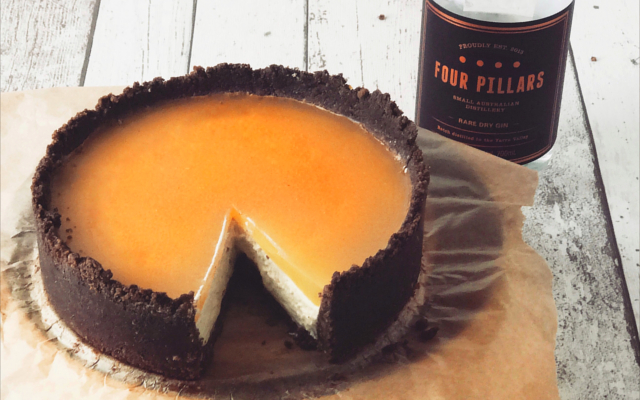 Four pillars gin cheesecake