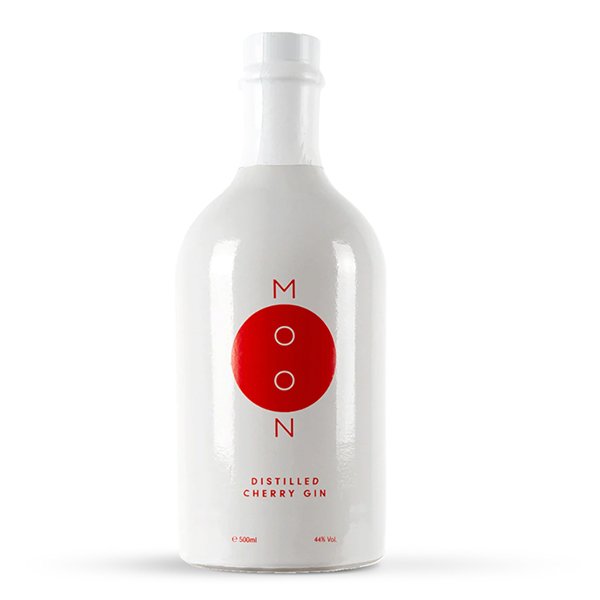 Cherry Moon Gin Bottle