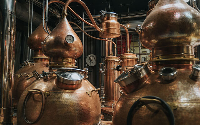 The stills that make Chemist American Gin