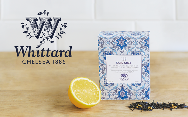 Whittard of Chelsea Earl Grey tea box