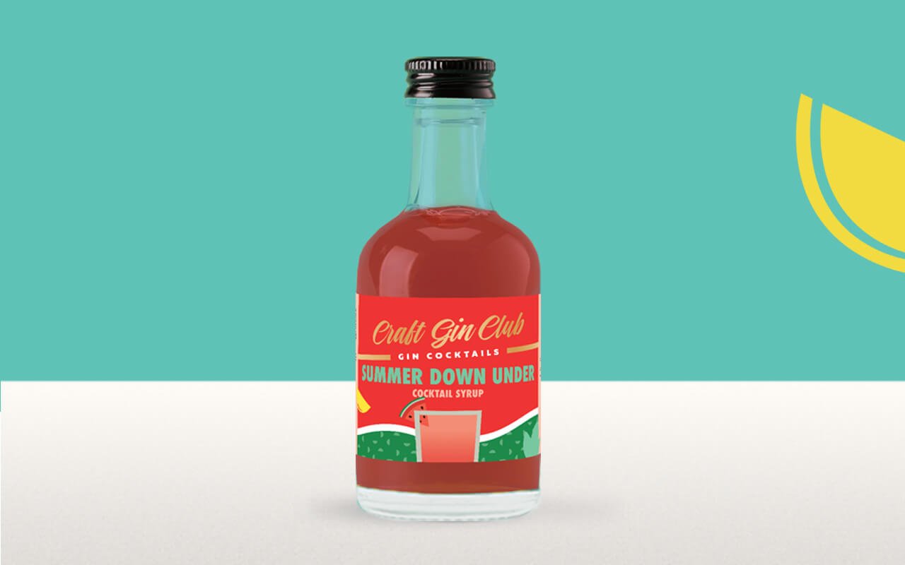 CGC summer down under cocktail syrup 