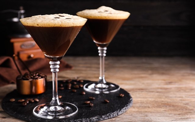 Espresso Martini mocktail