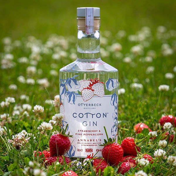 Otterbeck Distillery Strawberry & Pink Peppercorn Cotton Gin