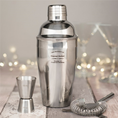 Dartington crystal mini glasses blackdown sussez silver birch vermouth and cocktail shaker
