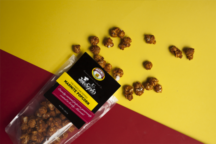 Joe & Seph's marmite popcorn