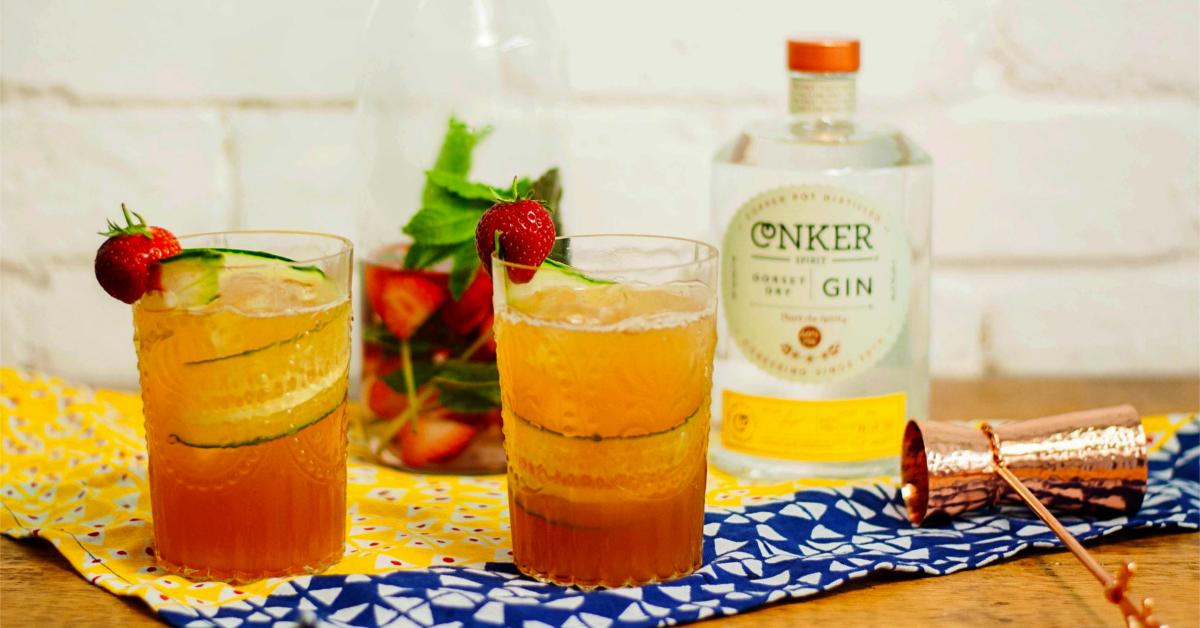 Conker Gin cocktail G and Liberty