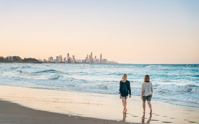 Burleigh Heads Beach, Gold Coast