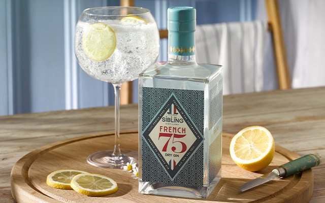 Sibling French 75 Dry Gin and tonic recipe