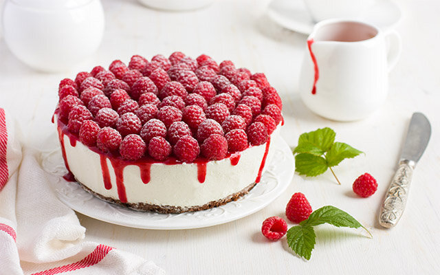 Raspberry Gin Cheesecake Recipe