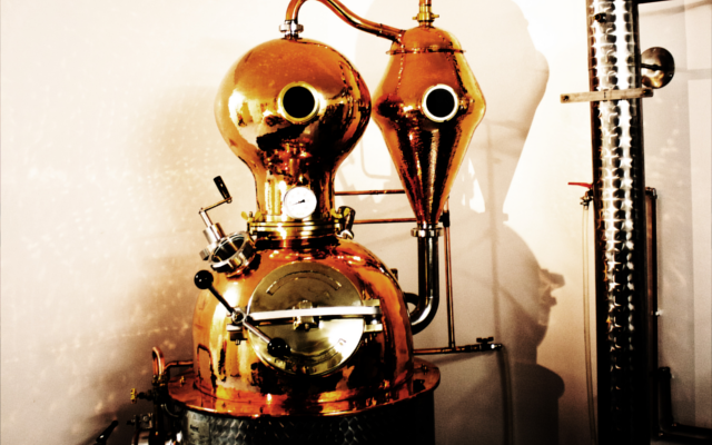 Sampo the still gin distillery copper still at Kalevala gin