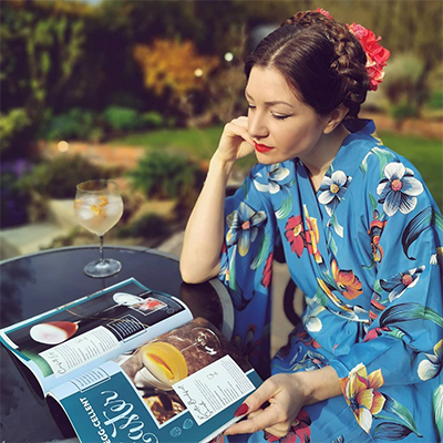 April’s #Ginstagram winner, Sam S., looking blooming fabulous with her winning photo entry!