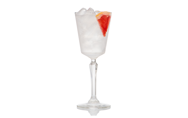 Boatyard Gin and Tonic with pink grapfruit