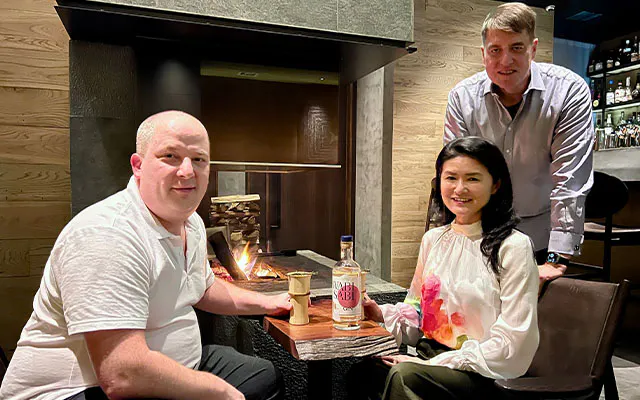 Wabi Sabi Gin co-founders