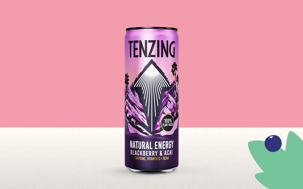 TENZING Natural Energy +BCAA, Blackberry & Acai