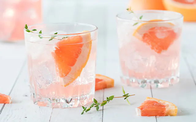 Rhubarb and ginger paloma cocktail recipe