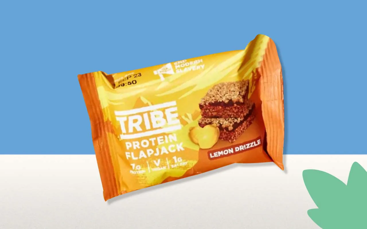 TRIBE Lemon Drizzle Protein Flapjack