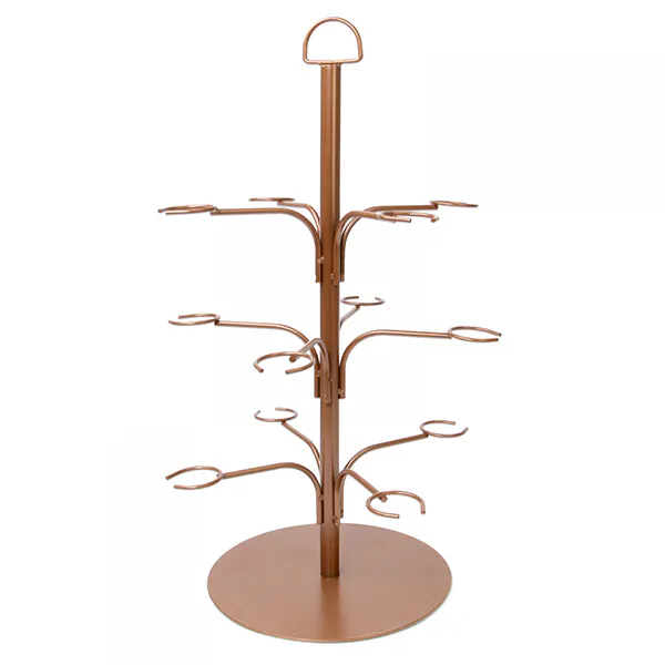 Copper Gin Tree Holder by Colin Hill