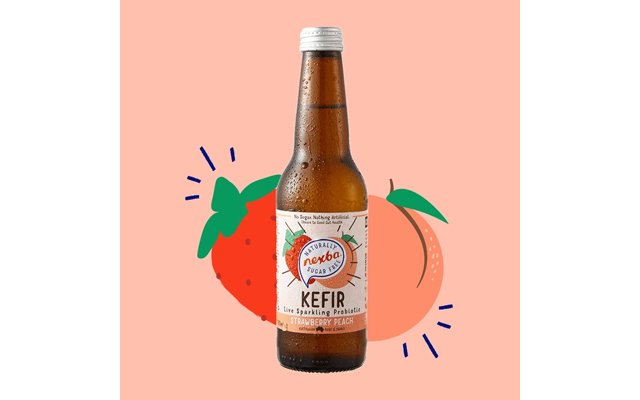 Kefir mixer with low calories and sugar