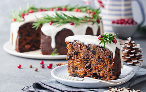 Christmas cake dessert recipe