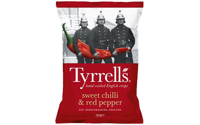 Tyrrells Sweet Chilli & Red Pepper Crisps