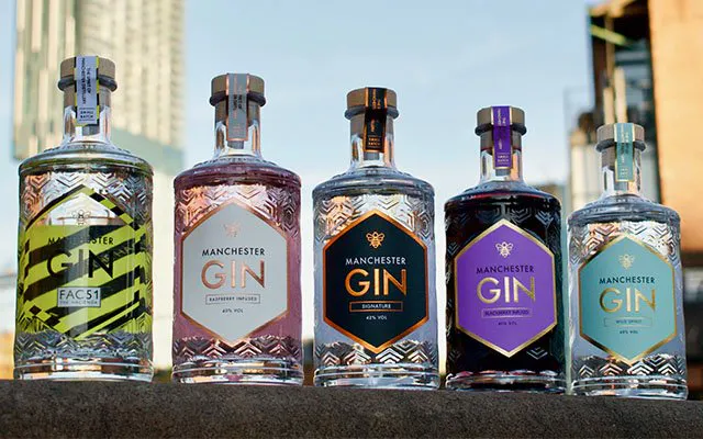 Manchester Raspberry Gin Manchester Gin Under The Tree Edition is the spirit of Christmas! – The ...