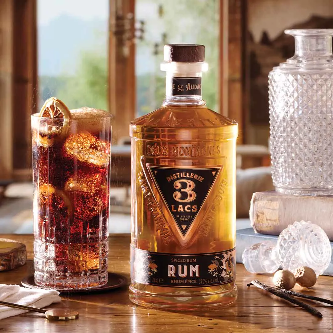 Craft Gin Club's Rum of the Month, Distillerie 3 Lacs Spiced Rum