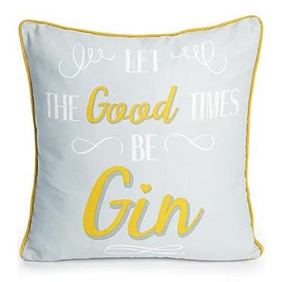 Steal: Gin Slogan Cushion £6, George at Asda