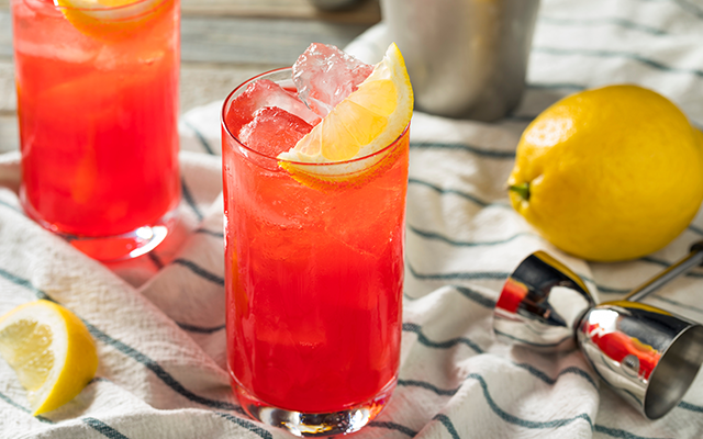 Sloe Gin Highball cocktail recipe