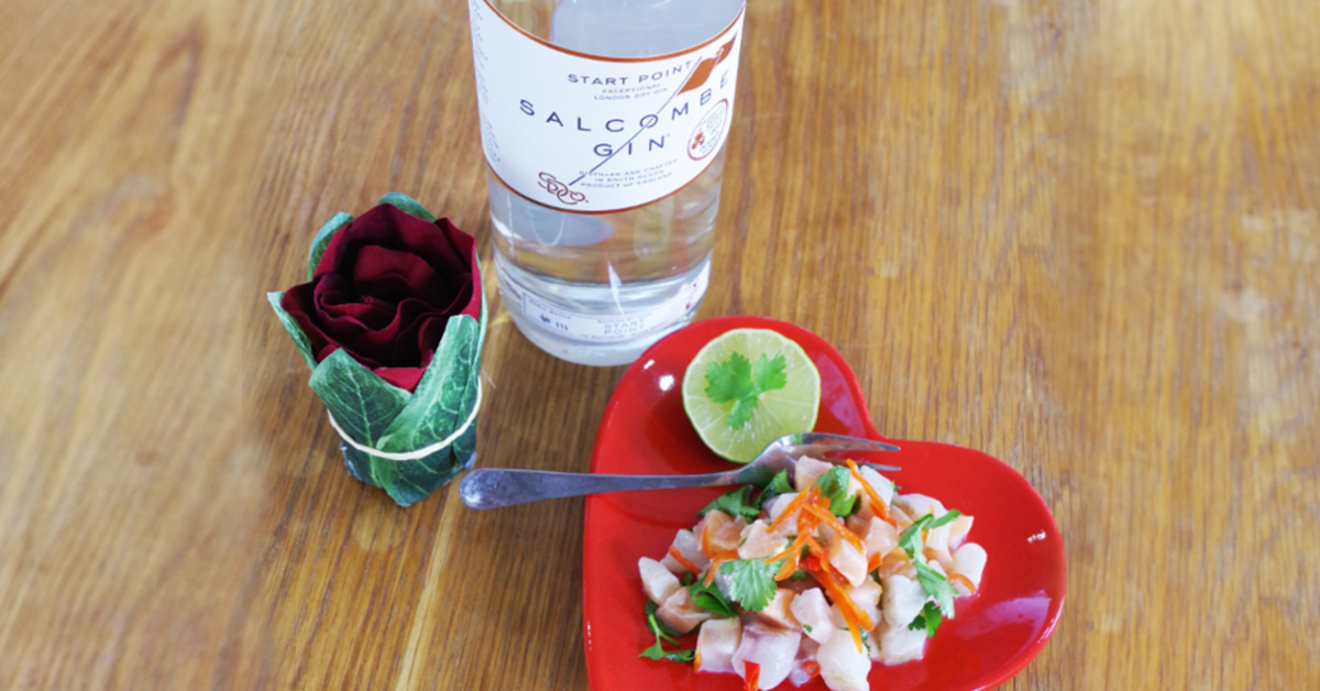 Salcombe Gin Ceviche Recipe