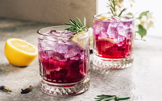 Colour-changing cocktail for Eurovision