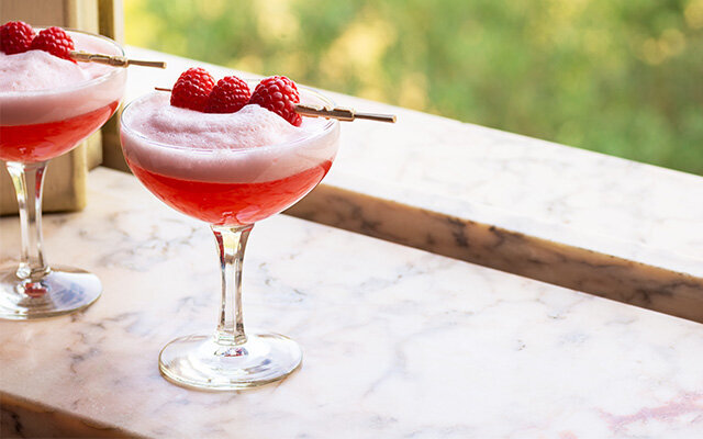 A Clover Club tastes as beautiful as it looks! Just click on the image to find out how to make one for yourself.