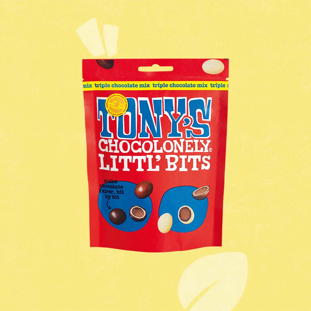 Tony's Chocolonely Littl' Bits Triple Chocolate Mix